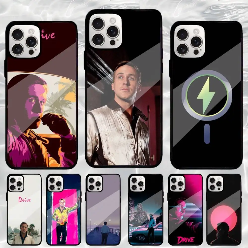 

R-Ryan G-Gosling D-Drive Phone Case For iPhone17,16,15,14,13,12,11 Plus,Pro Max Magnetic Magsafe Wireless Charging