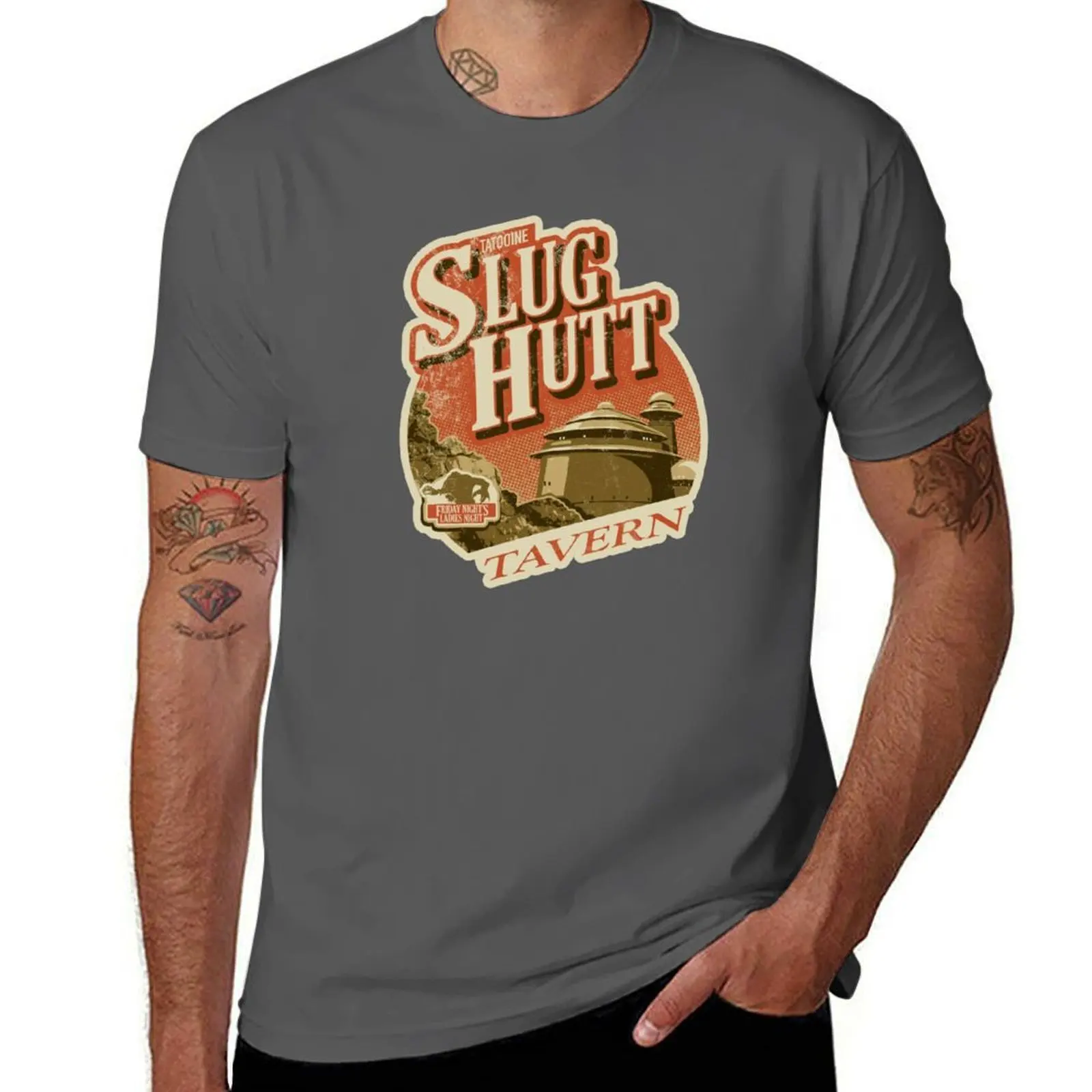 

Slug Hutt T-Shirt Casual Daily Graphic Tee