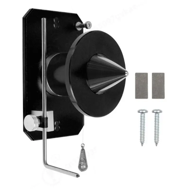 [B17B!】 High Precision Lawn Mower Blade Balancer 1Set, Magnetic For Adjustable Blade Holder, Wall Mount Design Tool