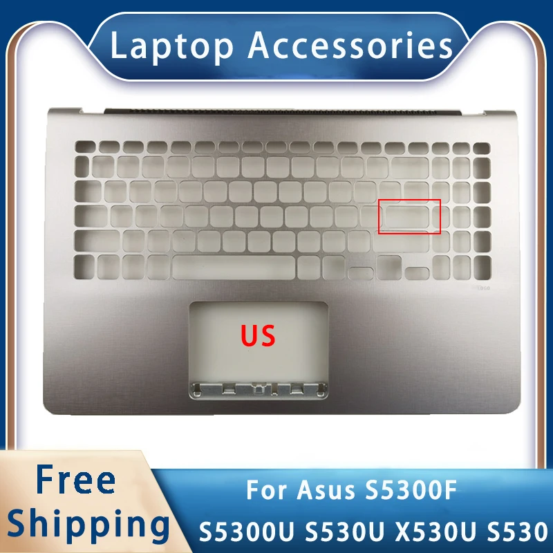 New For Asus S5300F S5300U S530U X530U S530;Replacemen Laptop Accessories US Palmrest