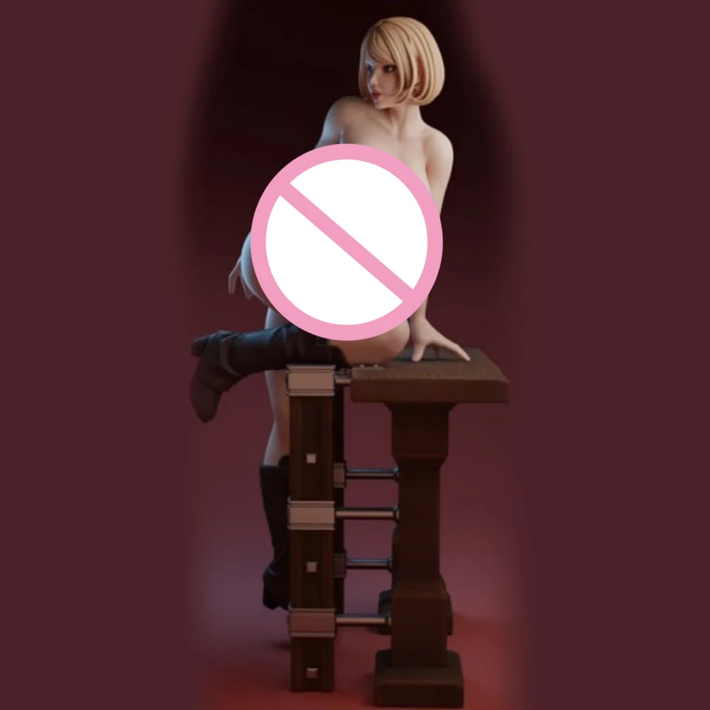 

1:24 Belle Versions Ashley NSFW 3d Printed Model Resin Unpainted Figure Model Kit Miniature Garage Gk Kits Unassembled Diy Toys