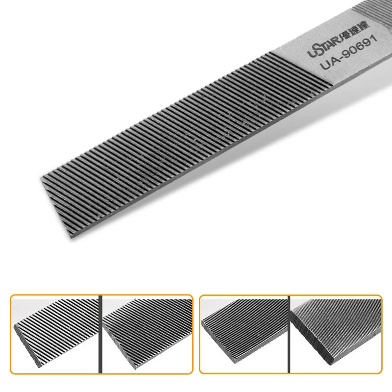 

USTAR UA90691 Abrasive Tool Grinding Sanding Polisher T13 Carbon Steel File Car Doll DIY Handcraft Scale Military Building Tool