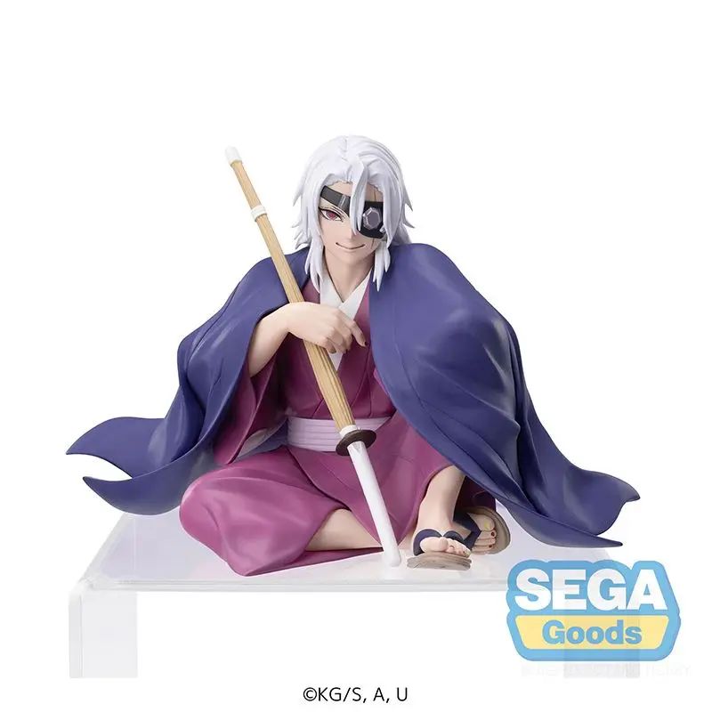 Original SEGA Demon Slayer Uzui Tengen Bubble Pressure PVC Anime Action Figures Model Collection Toy