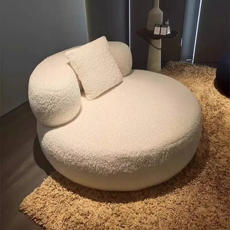 Quality Double Living Room Sofas Designer Single Loveseat Lazy Living Room Sofas Armchair Sleeper Divano Letto Furniture - view 5