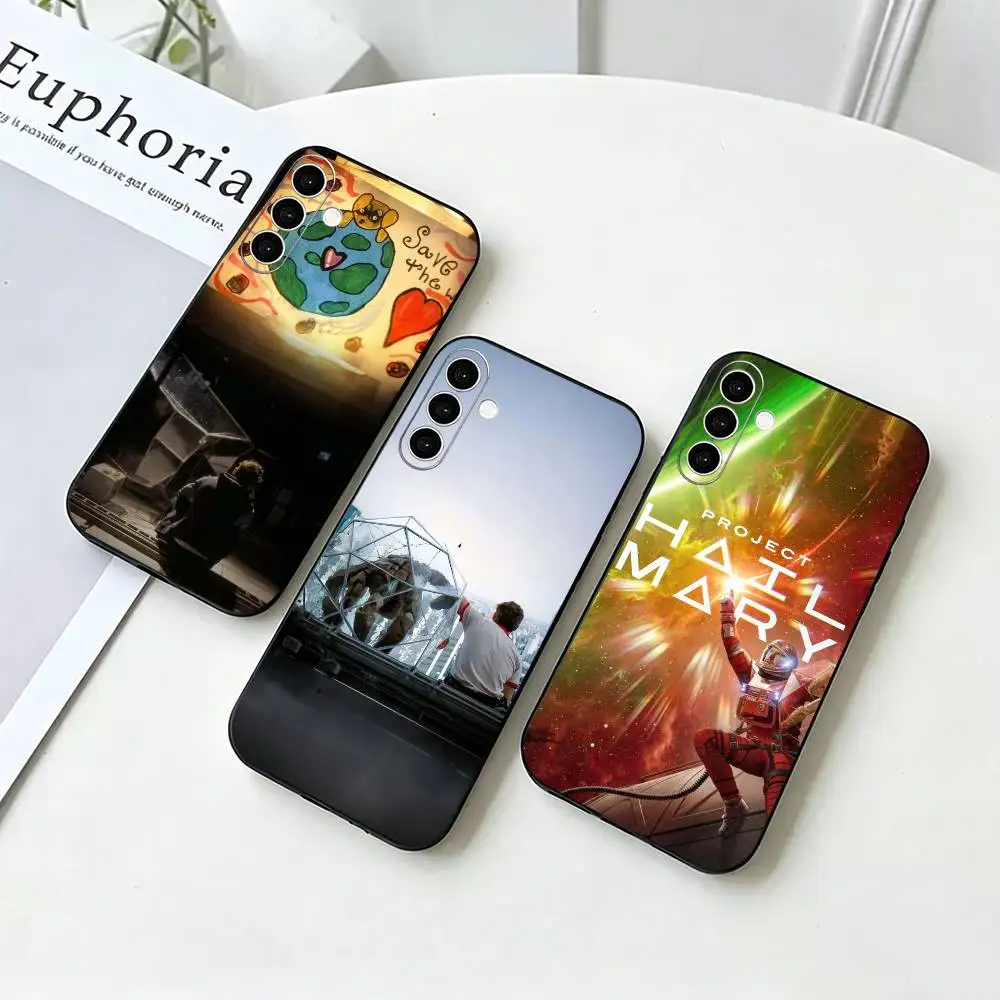 Trendy Film Project Hail Mary  Phone Case For Samsung Galaxy A73,A72,A71,A70,A53,A52,A51,Others Soft Black Cover