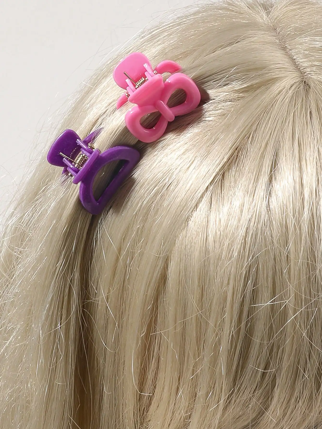 40 Stück langlebige Mini-Haarklammern, ideal für Kinder und Erwachsene, zur Haarstyling-Dekoration, zum Befestigen von Ponyfransen, mit starkem Halt, Multifunktions-Klemmklammern – Detail 7