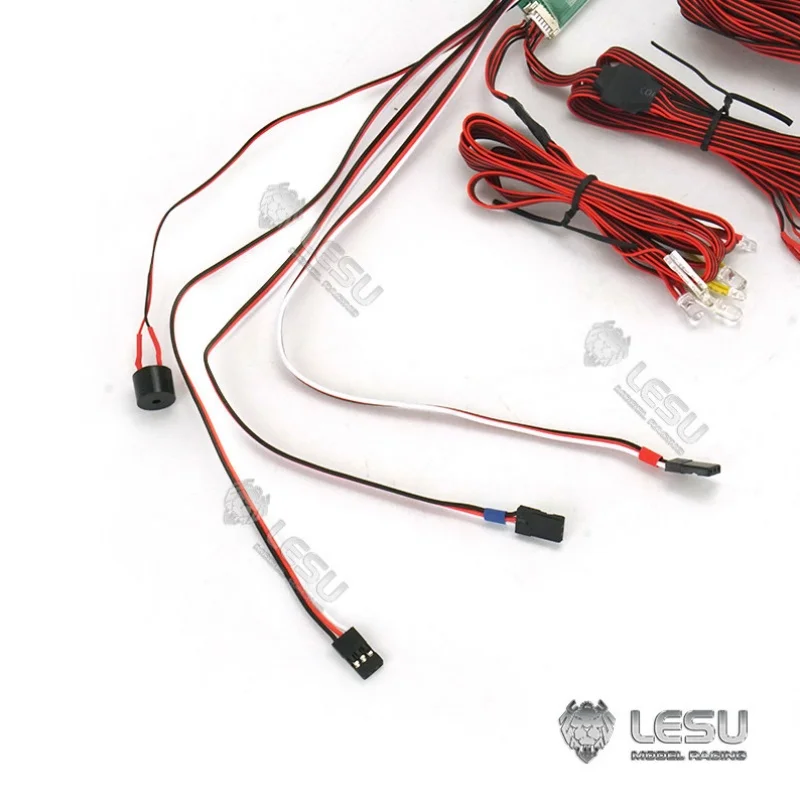 LESU für 1/14 Tamiya Ferngesteuertes Modell-Spielzeug Traktor-LKW Kipper Universal LED-Lichtset LKW DIY Zubehör Spielzeug – Detail 3