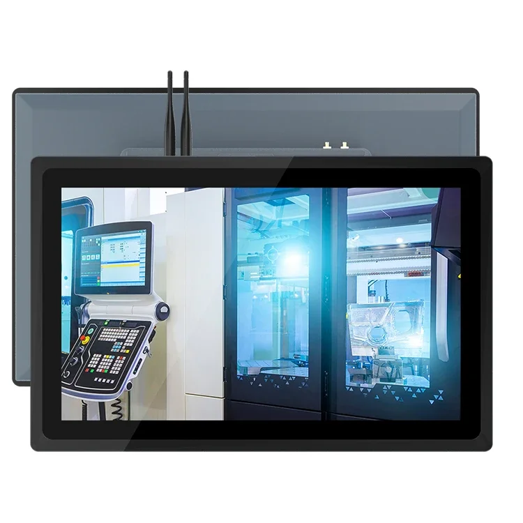 2025Industrial IP65 Water-proof Front Panel Android /Window  /Ubuntu Pure Aluminum Fanless Industrial PC Panel