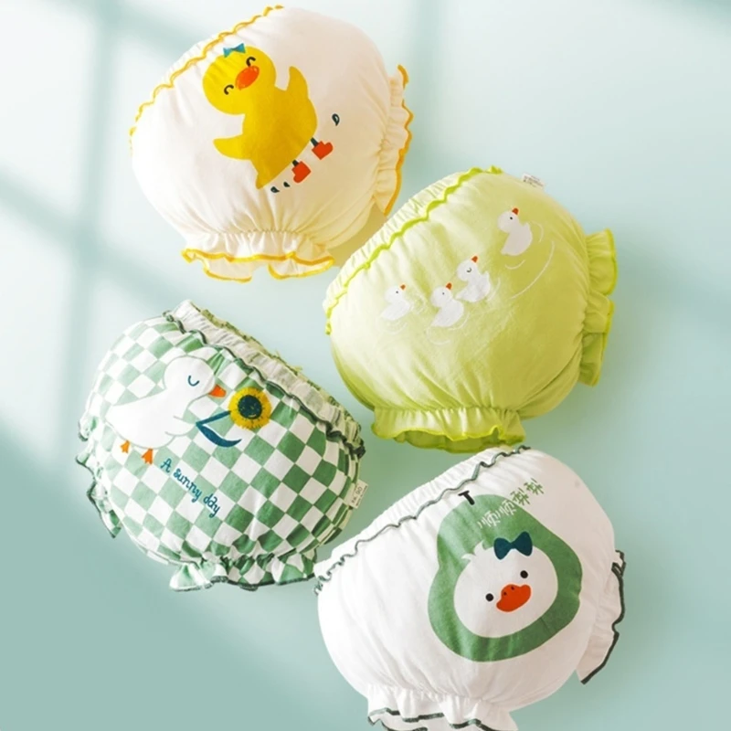 

4xChildren's Cotton Panties Gentle On Skin Playful Patterns For Sensitive Skin 24BE