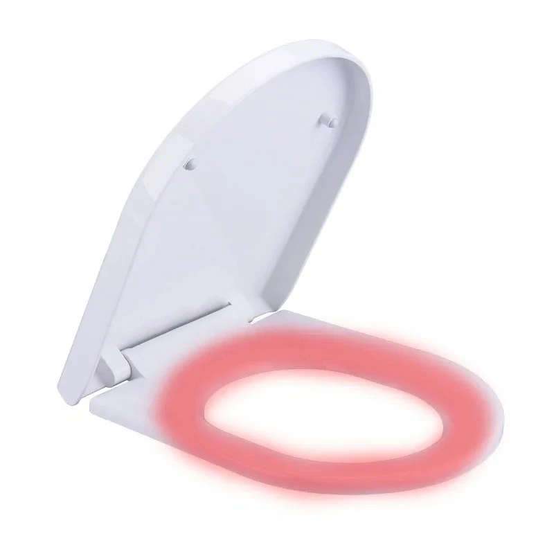 

New electric bidet toilet seat cover price cheap plastic toilet lid with Manual and automatic dual modes