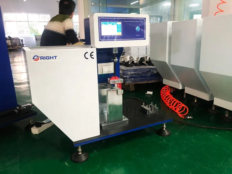 ISO 179 Charpy Test Machine 5J Charpy Pendulum Impact Tester