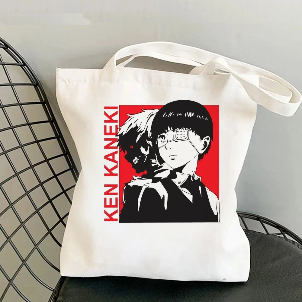 Tokyo Ghoul tote bag y2k reusable foldable shoulder  einkaufstasche femme
