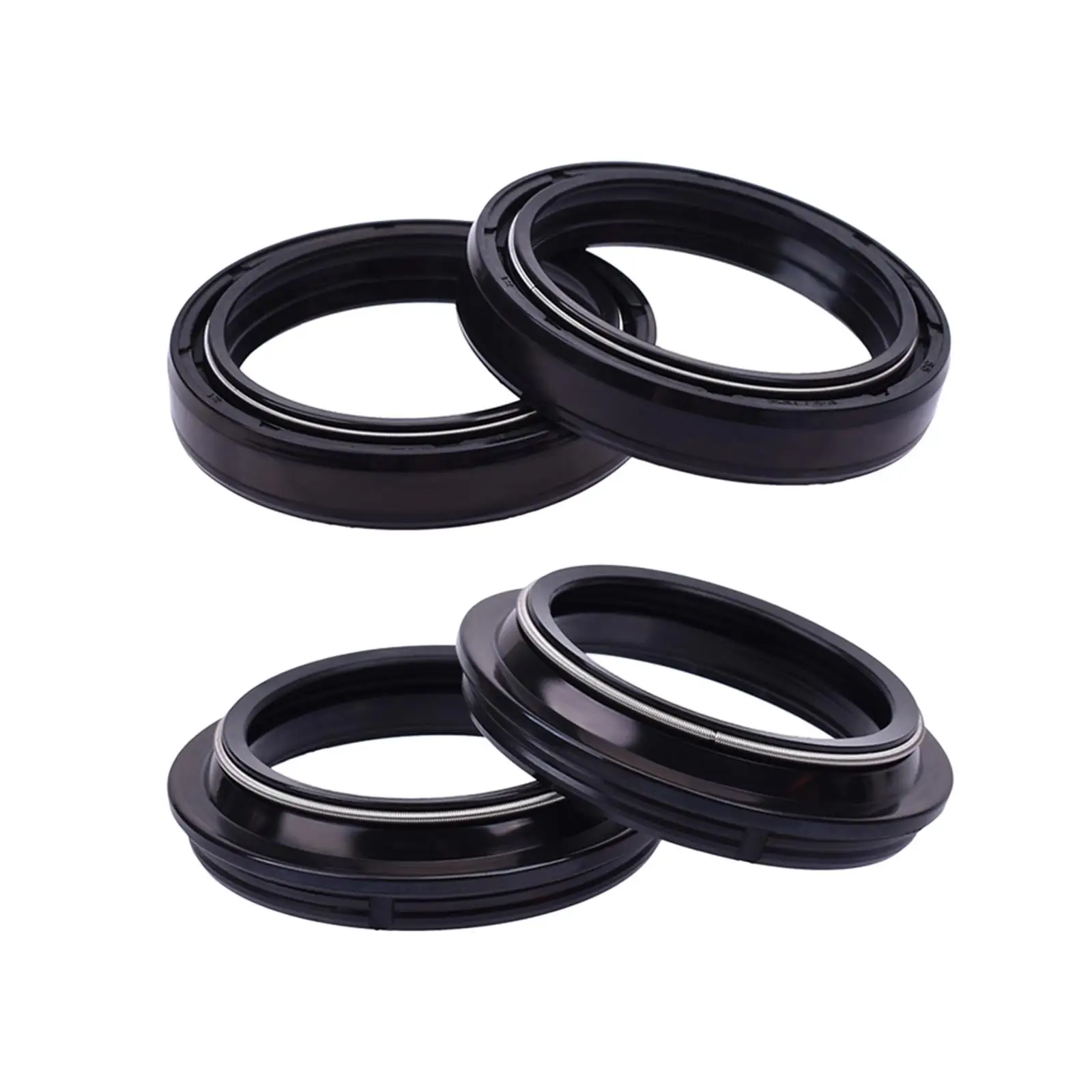 Front Fork Shock Oil Seal and Dust Seal Set for Suzuki RM125 Rm-z450