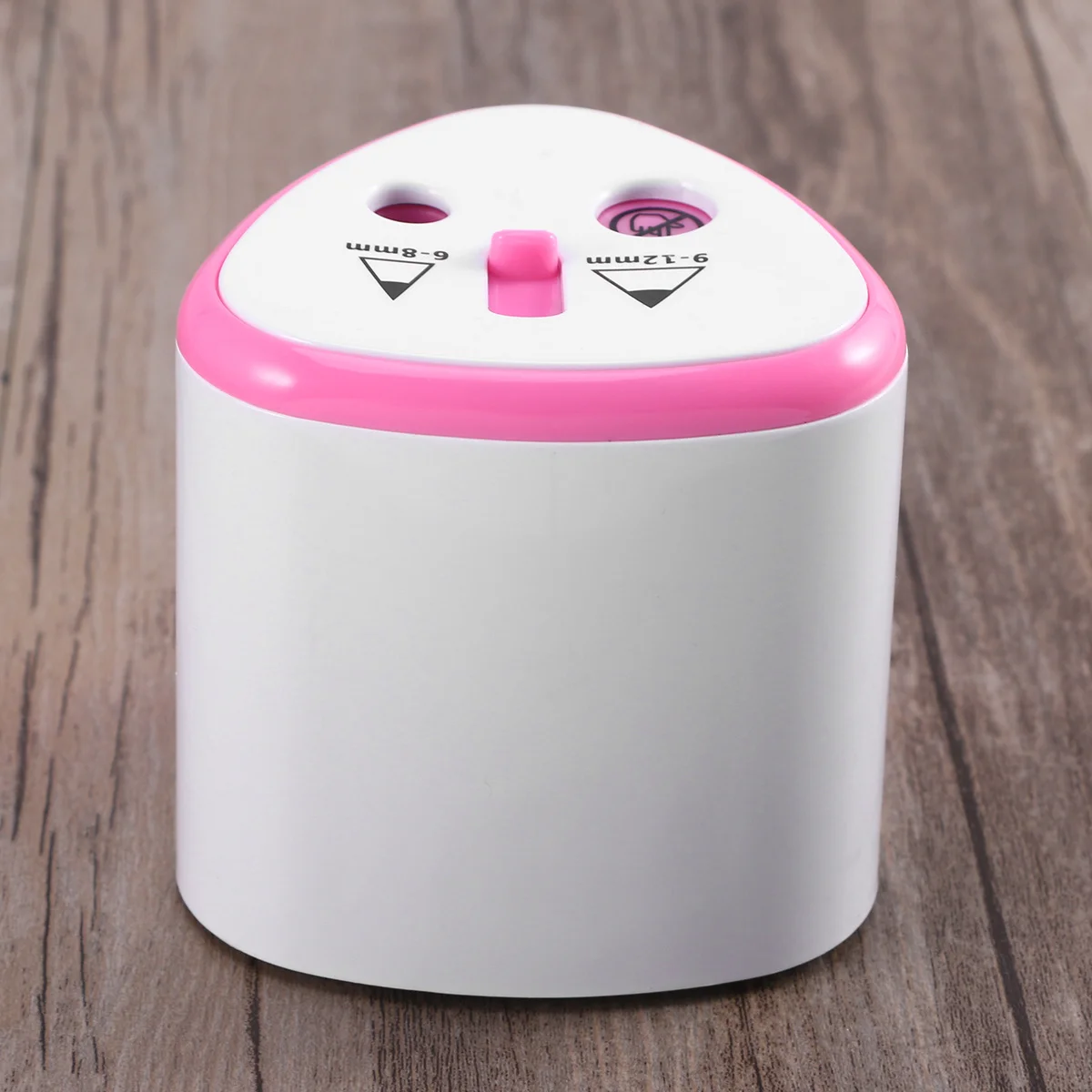 Temperamatite elettrico Temperamatite automatico a doppio foro per studenti artisti 6-12 mm Doppio formato resistente -5S Affilatura