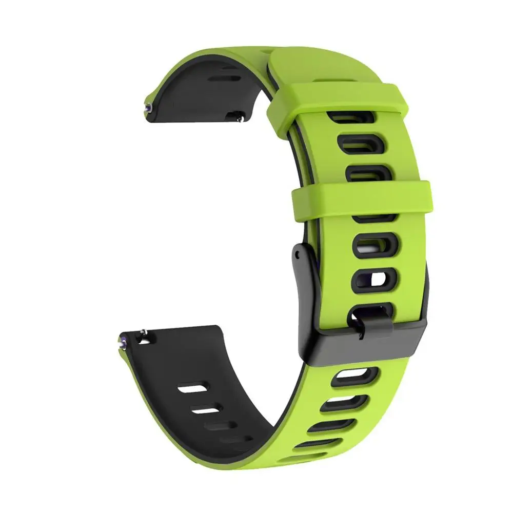 For Samsung Gear S3 Frontier Strap 22mm 20mm Silicone Correa Bracelet For Galaxy 3 41mm 45mm/Watch 42 46mm/Active2/S2/Sport Band image 5