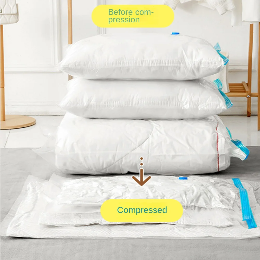 Household vacuum compression bags Quilt quilt storage bags Household compression bags Vacuum storage clothes ziplock bag  packag