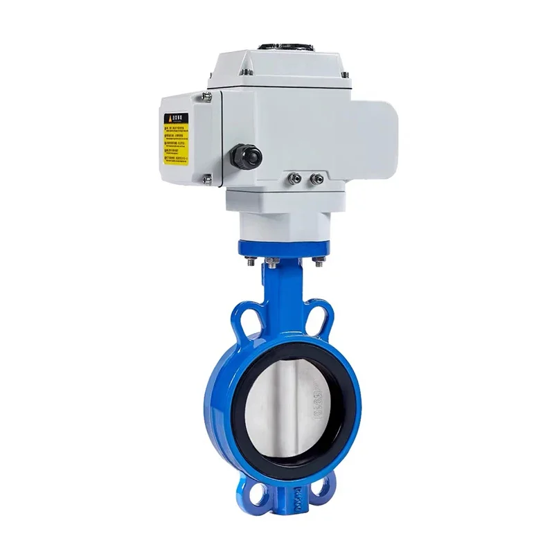 2027 Electric Butterfly Valve D971X-16Q Wafer Type Water Valve Ptfe Stainless Steel Ductile Iron Regulating Valve