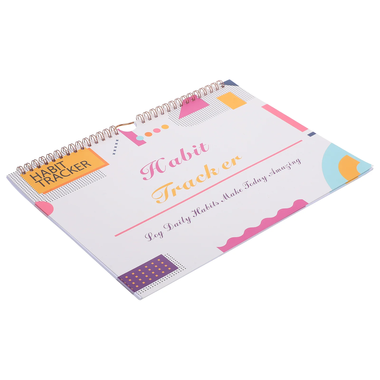 Calendar English Habit Tracker Daily Planner Undated Check in Workout Journal Weekly Goal Fitness