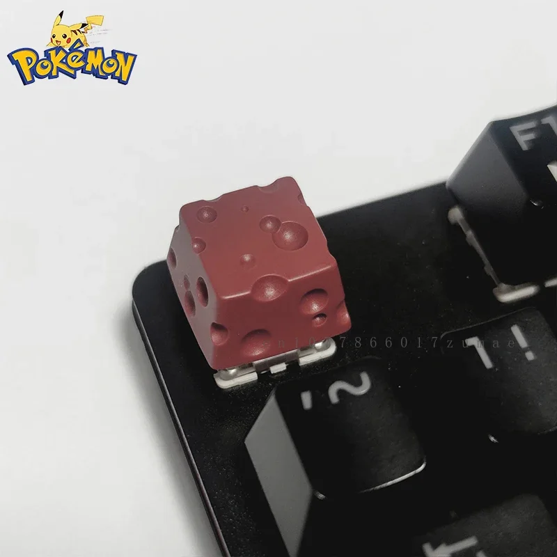 Pokemon Cheese Keycap Anime Character Resin Keycaps for Cross Shaft Mechanical Keyboard Handmade Customized Personalized Gifts