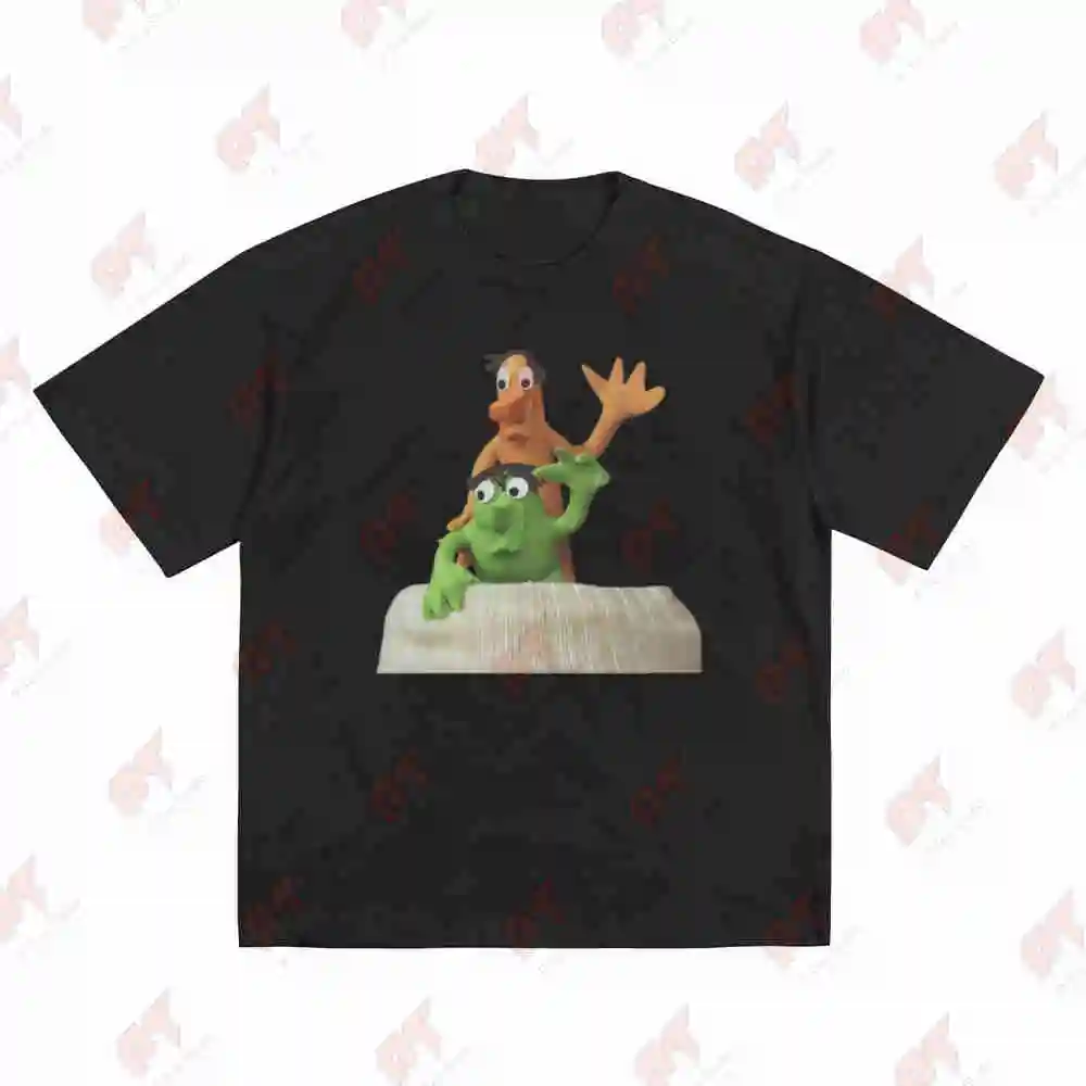 Friedrich Luzie Horror Of Street Retro Short Sleeve Tee 100% Cotton T-Shirt