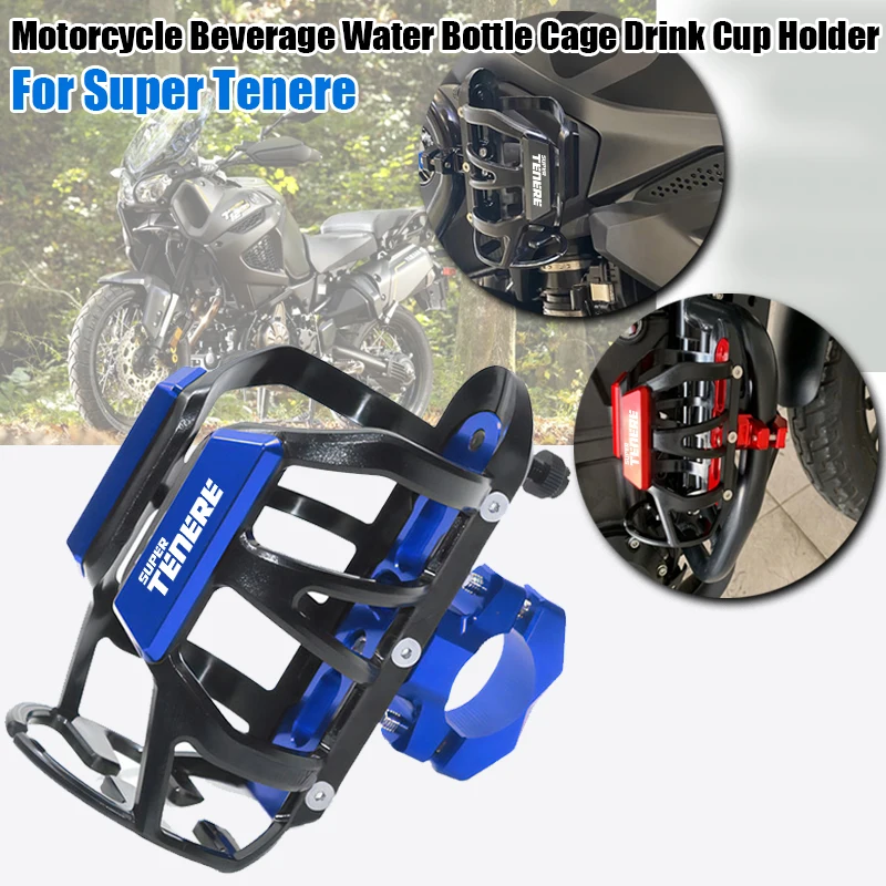 

Motorcycle Accessories Beverage Water Bottle Cage Drink Cup Holder For Super Tenere Tenere 1200 XT1200Z XR1200ZE
