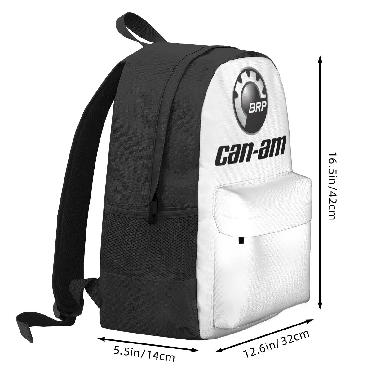 BRP Can Am LOGO Backpacks Boys Girls Bookbag Students School Bags Cartoon Kids Rucksack Shoulder Bag Large Capacity