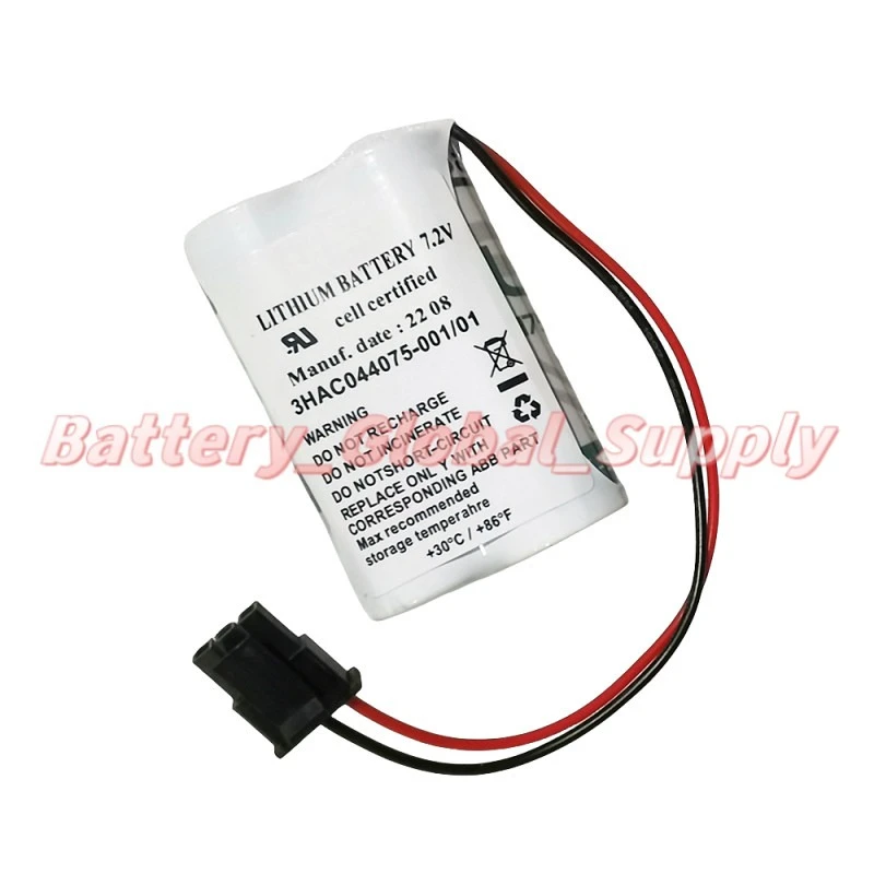 

3HAC044075-001/01 Robot Small and Medium Enterprise Battery Pack 7.2V Factory Direct Power Supply 1 Piece, Brand New -