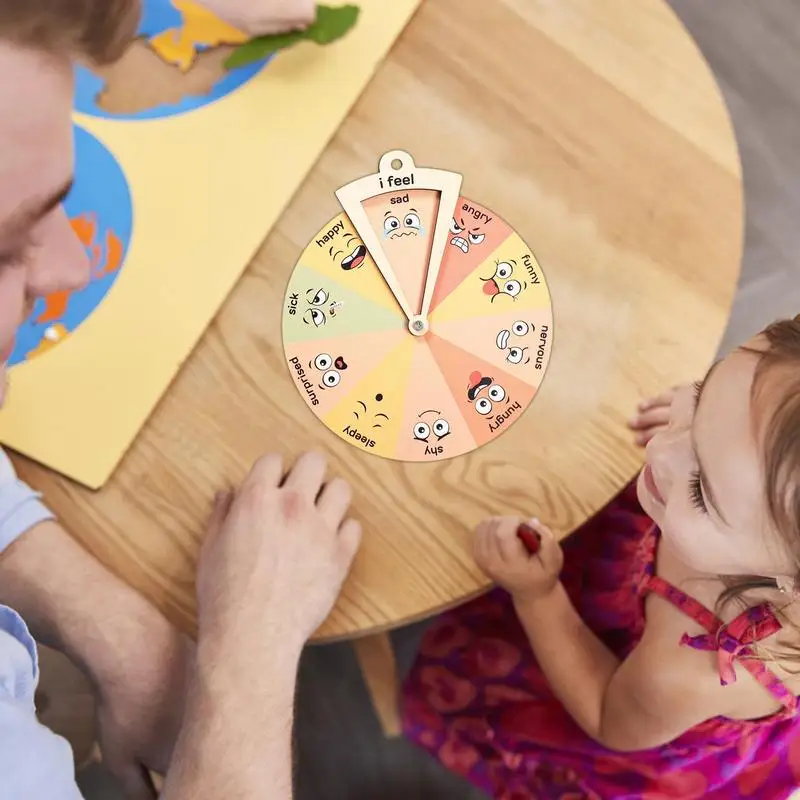 Feeling Wheel For Kids Montessori Emotion Wheel Feeling Expression Wheel Preschool Teacher Gifts For Kids Sociology Of Education