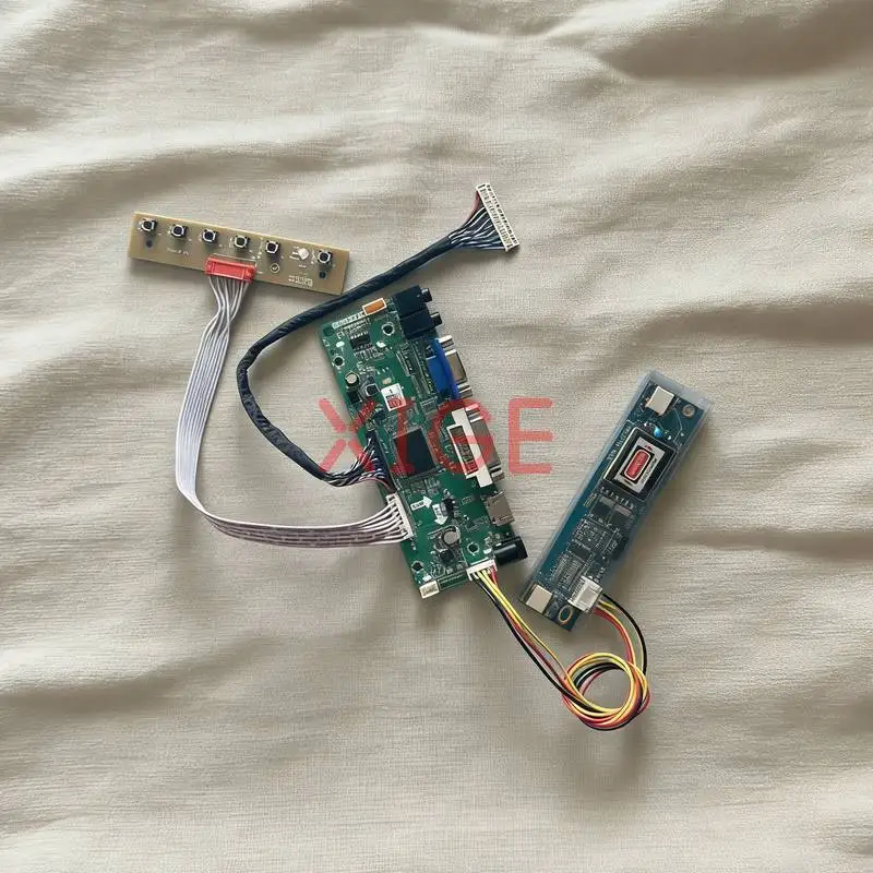 For B150XN05 QD15XL15 QD15XL11 LP150X12 Matrix Controller Drive Board DIY Kit 1024x768 LVDS 30-Pins 2-CCFL 1024*768 HDMI+DVI+VGA