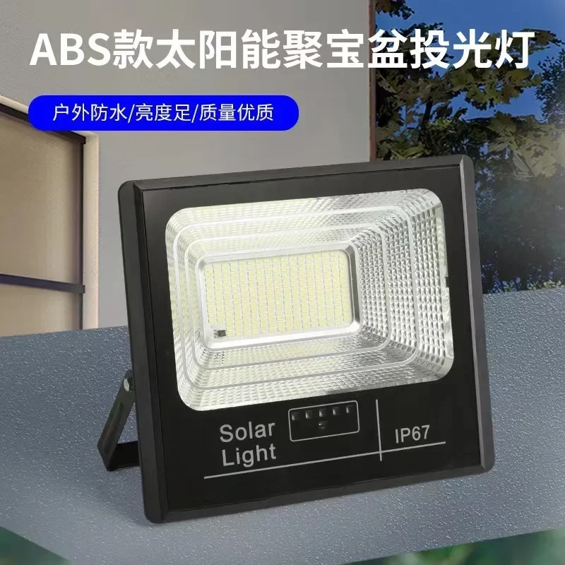 Imagem -03 - Atualizado Led Solar Lights Screen Power Display Casa ao ar Livre Jardim Luz Floodlight Super Bright Iluminação à Prova Dágua Venda Quente