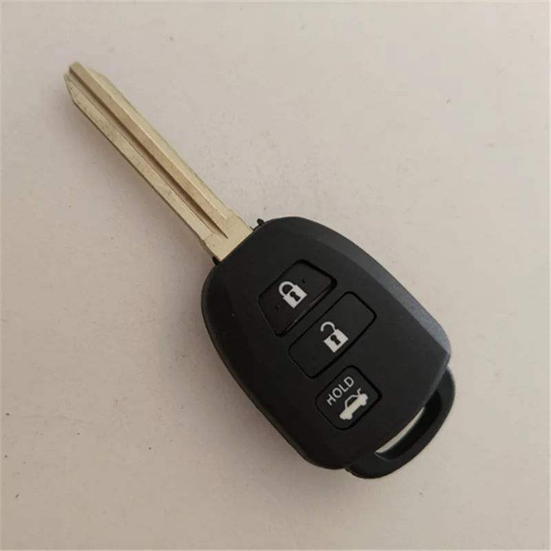 

3 Buttons Replacement Remote Car Key Shell for Toyota 2012 CAMRY Corolla Tundra Pruis TOY43 Blade