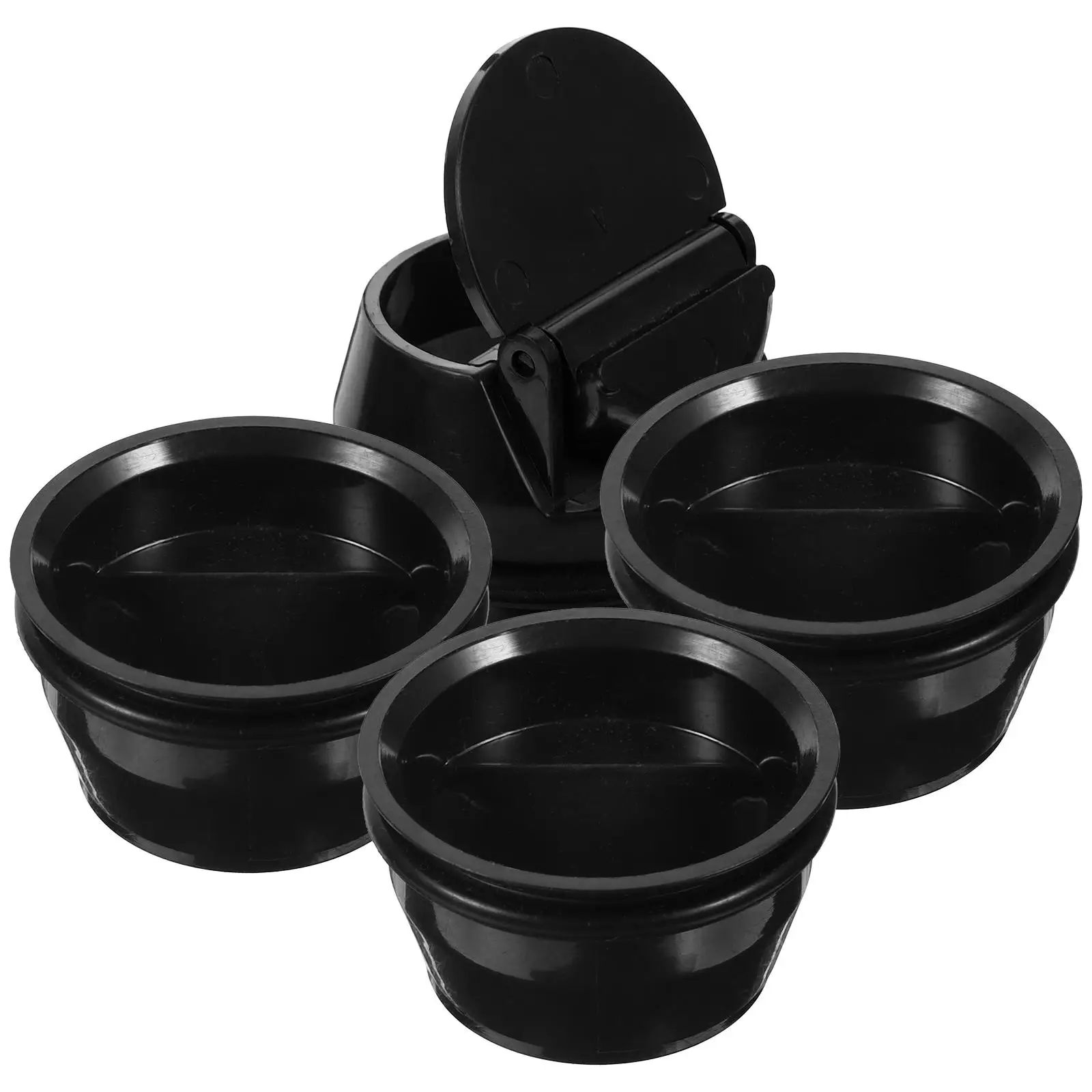 

4 Pcs Floor Drain Accessories Backflow Preventer Strainer Shower Sewer Core Odor-proof High-efficiency Durability Anti-odor