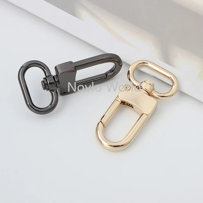 20-100 pieces 3 colors 19mm 3/4 Inch Luggage Straps Metal Buckles Lobster Swivel Clasps Trigger Clips Snap Hook DIY Craft