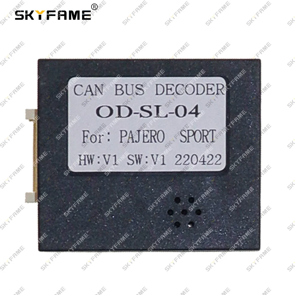 SKYFAME سيارة 16pin الأسلاك تسخير محول Canbus صندوق فك لميتسوبيشي باجيرو 2018 أندرويد راديو كابل الطاقة OD-SL-04