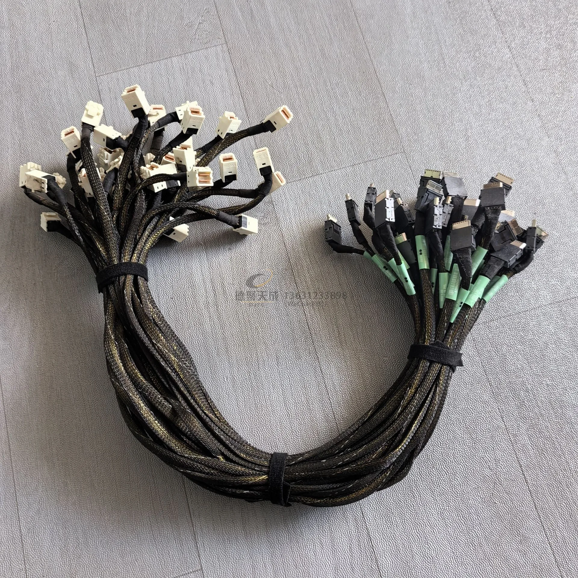 For Supermicro CBL-SAST-0929 data cable 8611 to 8643 nvme cable Oculink to u.2