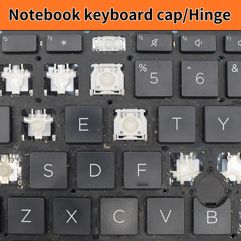 Replacement Keycap Key Cap Hinge for HP ProBook 450 G8 455 455R G9,650 G8 650 G9 655 G9 ZBook Power G7 G8 G9 Keyboard view 3