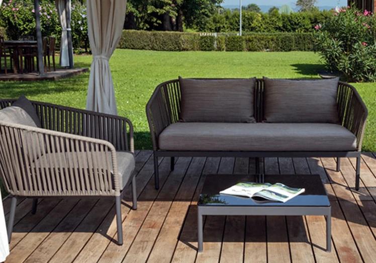 

Custom courtyard garden furniture combination outdoor sofa balcony room