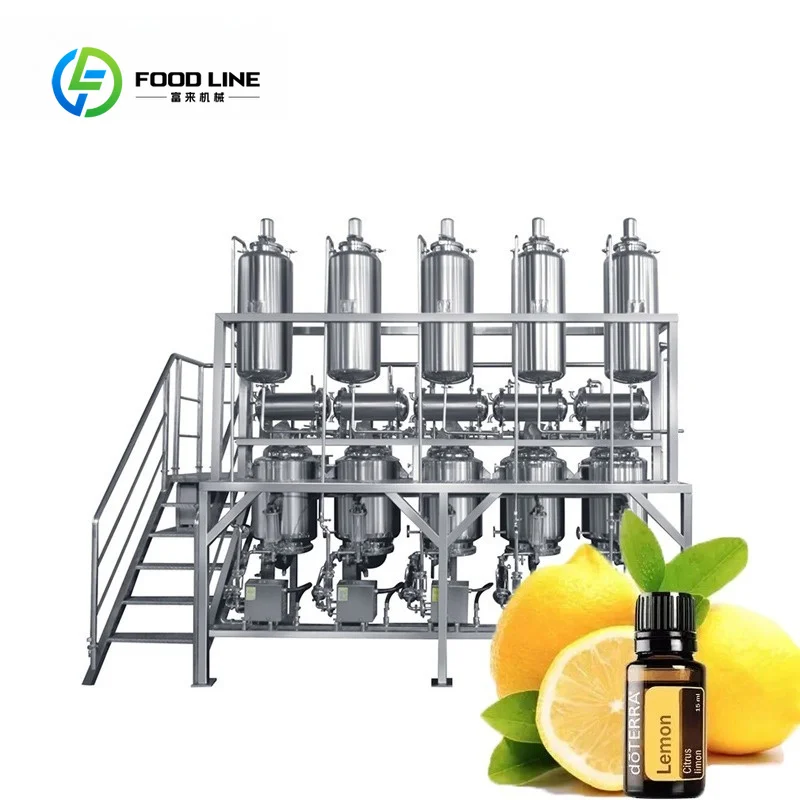 Industrial Pharmaceutical Extraction Machine Automatic Counter Current Distillation Device For Herbal Essential Oil Processing