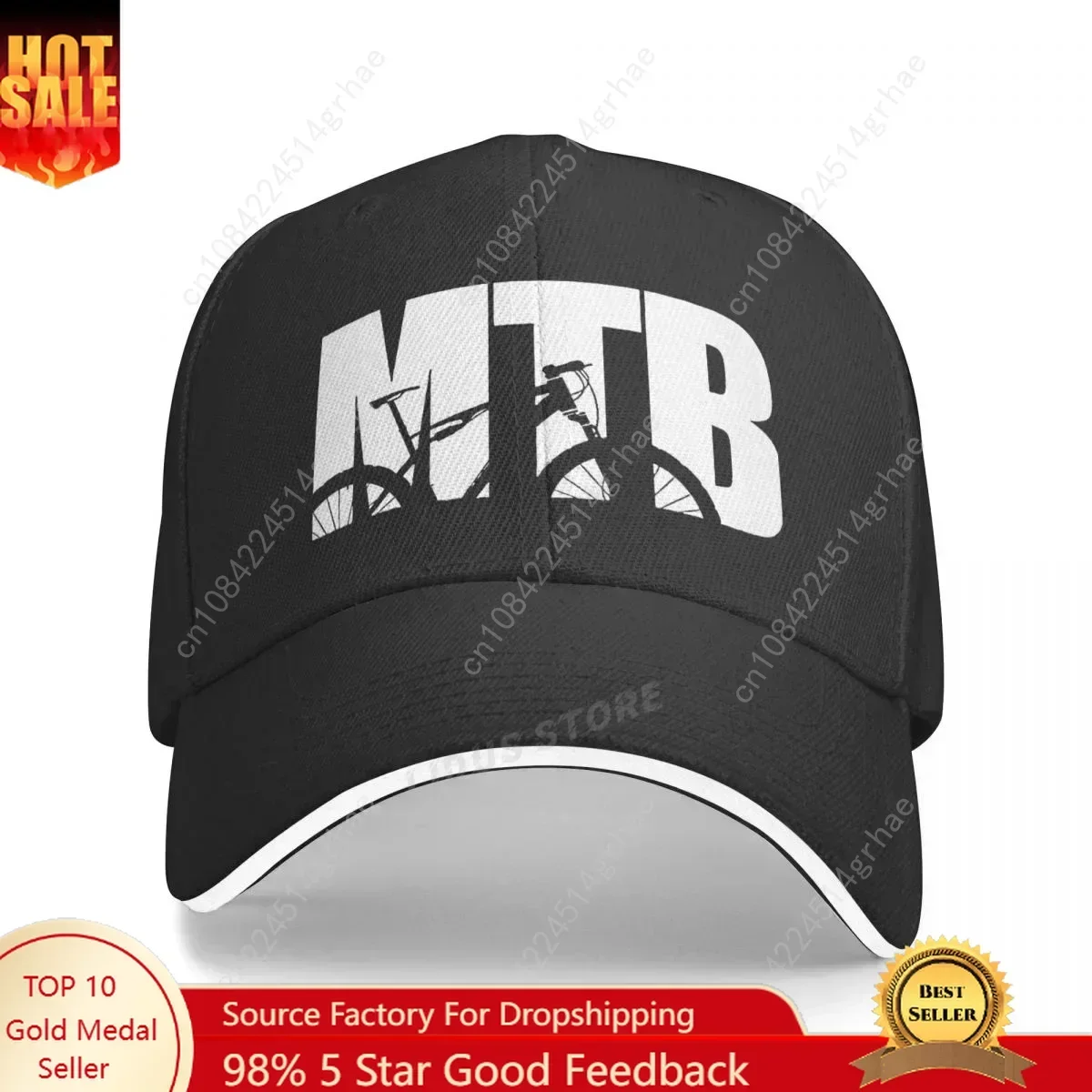 

MTB Mountain Bikes Baseball Caps Adjustable Cap Men Women Fashion Cool Ride Mountains Bicycle Hats
