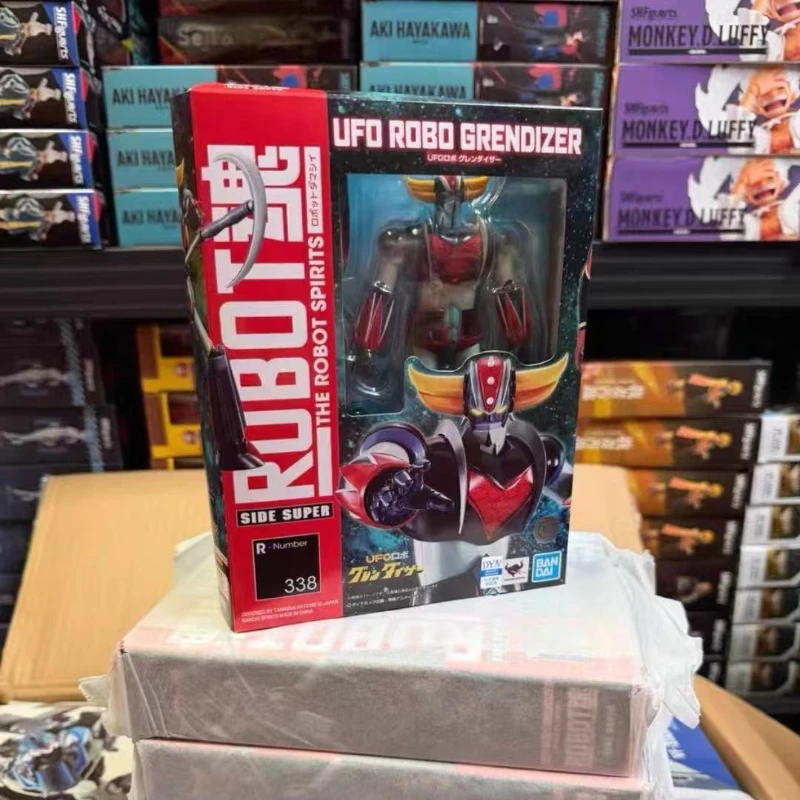 

Bandai Robot Spirits SIDE SUPER 338 GRENDIZER UFO Robot Anime Full Action Assembly Figure Model Original Box Toy Gifts for Kid