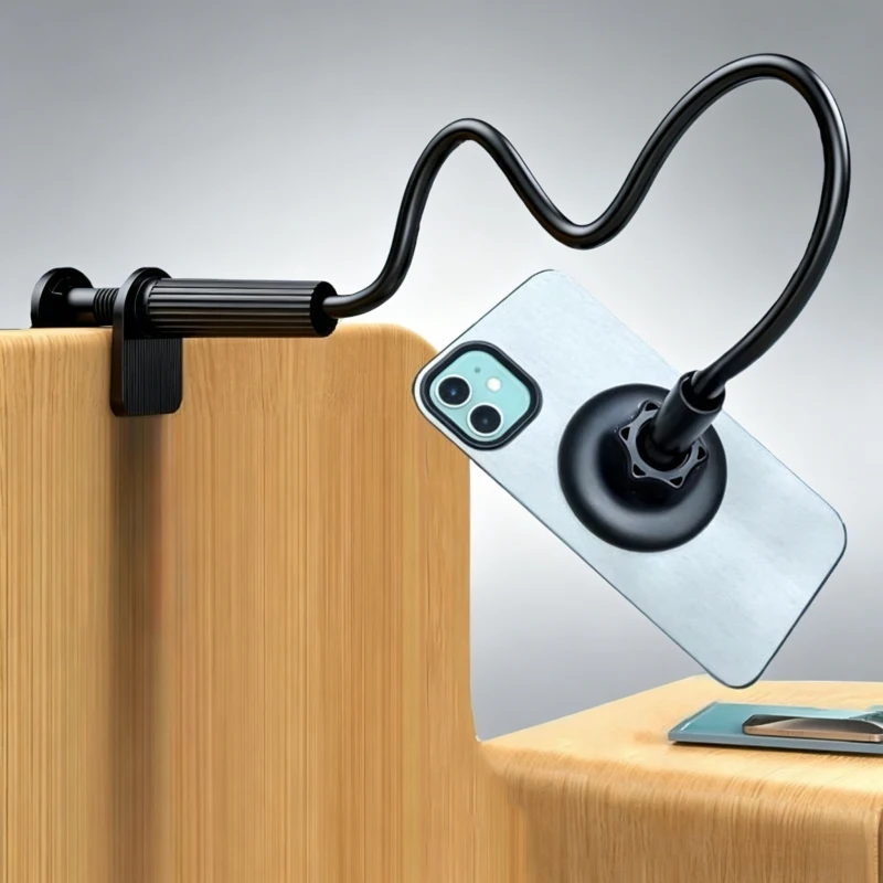 2Pcs 70cm Magnetic Lazy Holder Flexible Arm Phone Stand, Bed