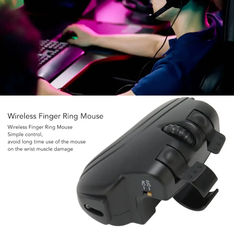 2.4G ماوس لاسلكي كسول قابل لإعادة الشحن عالمي للهاتف المحمول والكمبيوتر اللوحي دفتر شخصية ماوس لاسلكي إبداعي #5