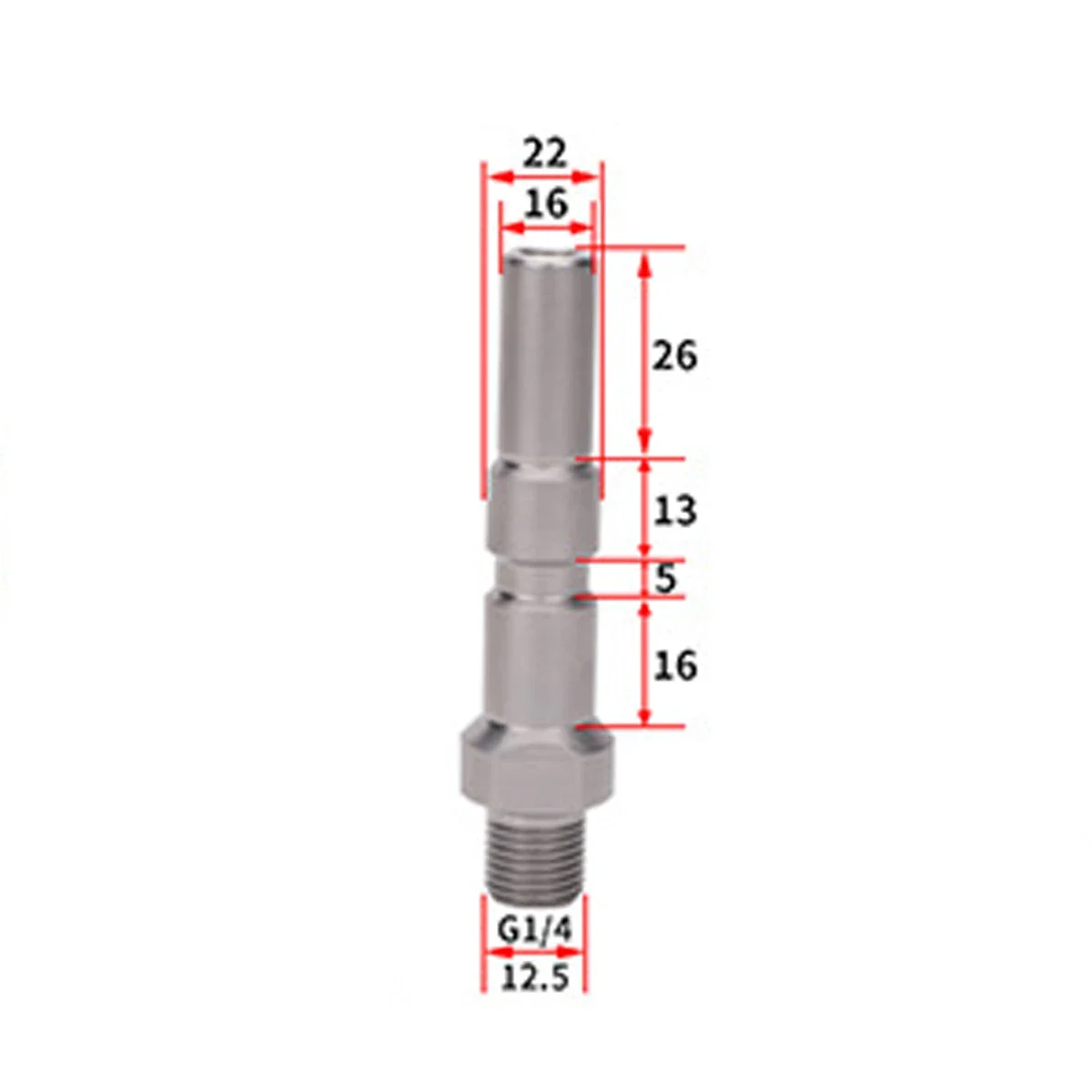 Car Wash Quick Release Plug Connector For Nilfisk Alto KEW IPC Portotecnica  Foam Lance Gun Adapter Coupler With G1/4 Thread