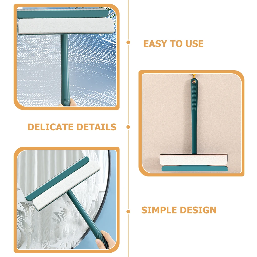 

Multi Functional Window Cleaner Glass Wiper Shower Squeegee for Tile Car Tpr Windows Cleaning Tools Small Squeegee Home Use