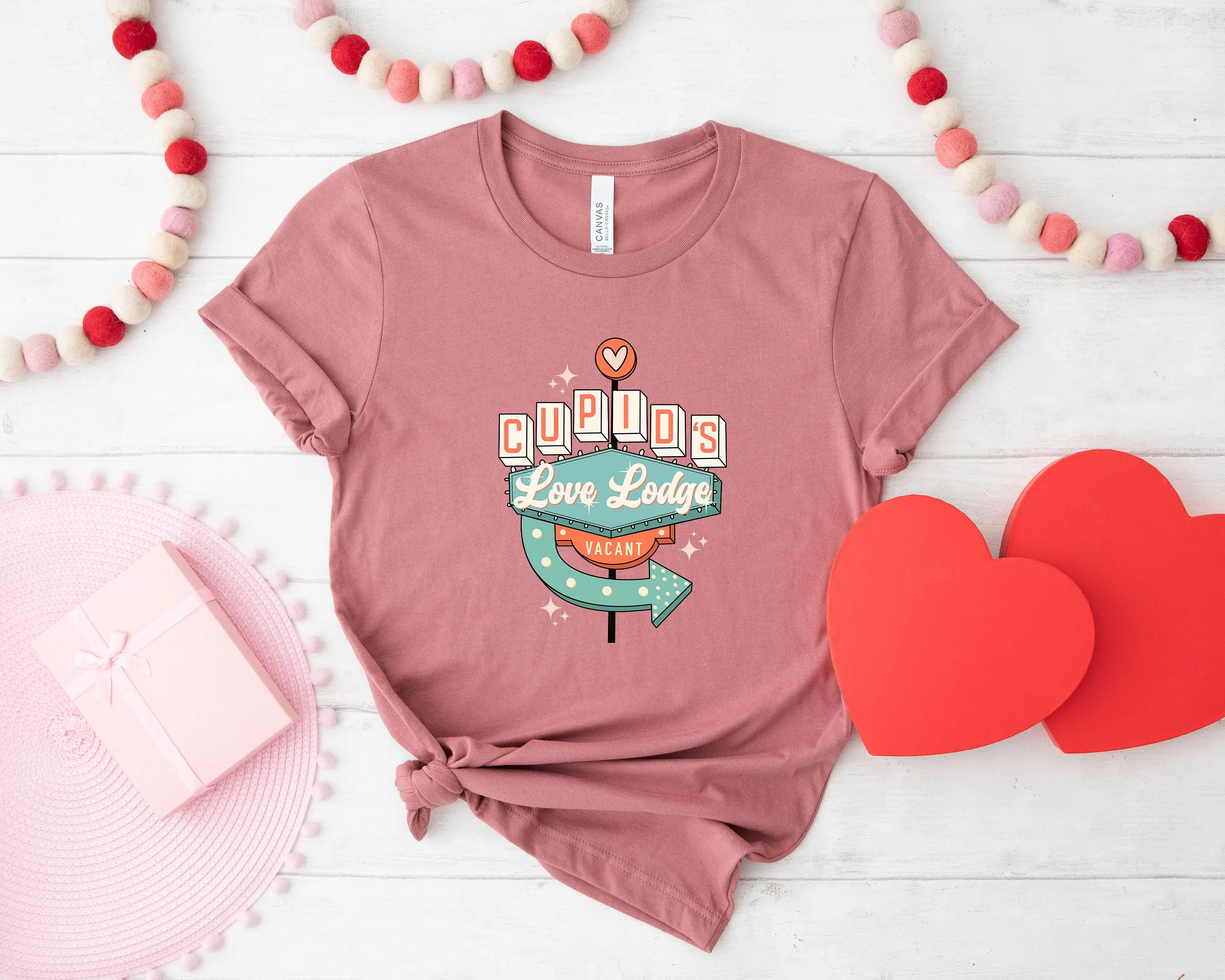 Valentines Day T Shirt Love Lodge Cupid Days For Valentine Heart Couple Family Birthday