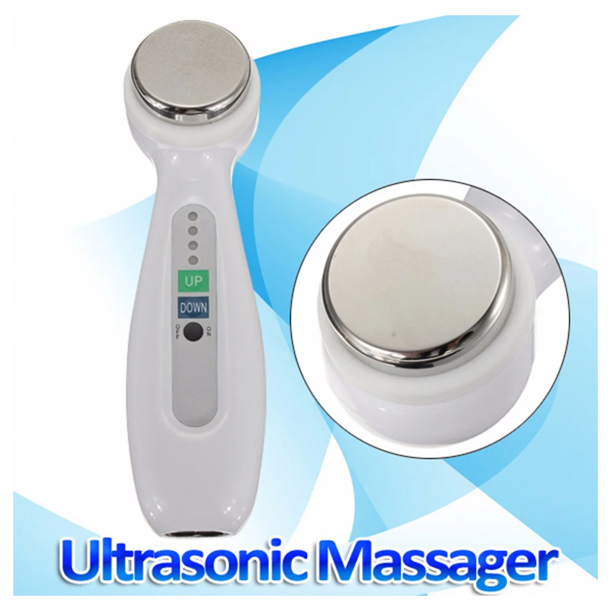 1Mhz Ultrasonic Face Massager Cleaner Skin Care Ultrasound Facial  Body Slimming Therapy Cleaning Spa Beauty Health Device