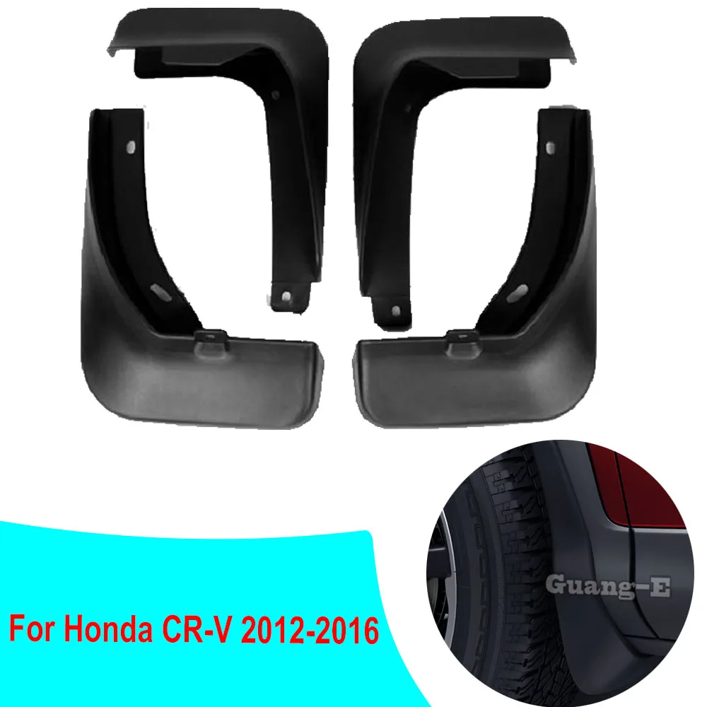 

Car Cover Plastic Fender Mudguard Protection Flap Splash Mud Guard Frame 4pcs For Honda CRV CR-V 2012 2013 2014 2015 2016