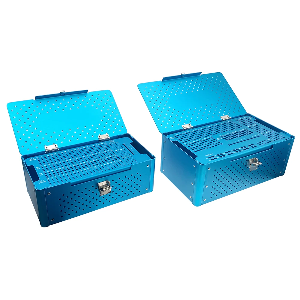 

Nail Placement Storage Box Case Upper Lower Limb Locking Bone Screw Box for Bone Nail Placement 1 pc