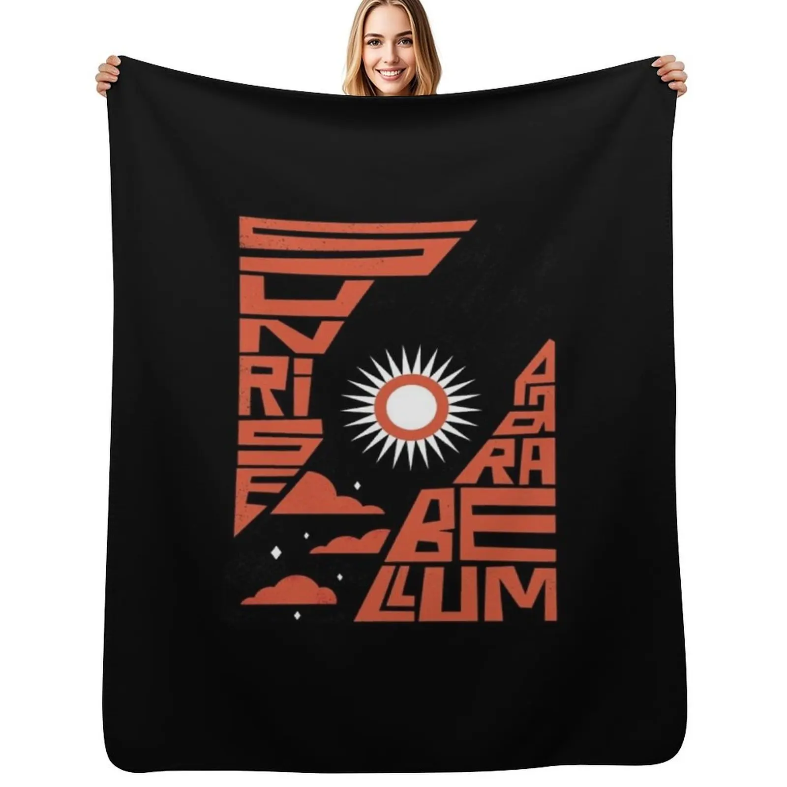 

Sunrise Parabellum Throw Blanket Machine Washable Soft Warm Blanket