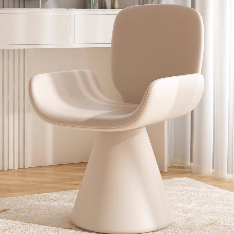 Bedroom Dressing Stool French Princess Chair Light Luxury Nail Salon Backrest Dining Table Chairs
